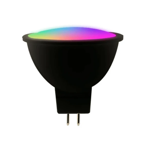 FOCO MR16 LUZ RGB + BLANCA