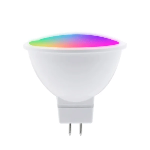 FOCO MR16 LUZ RGB + BLANCA