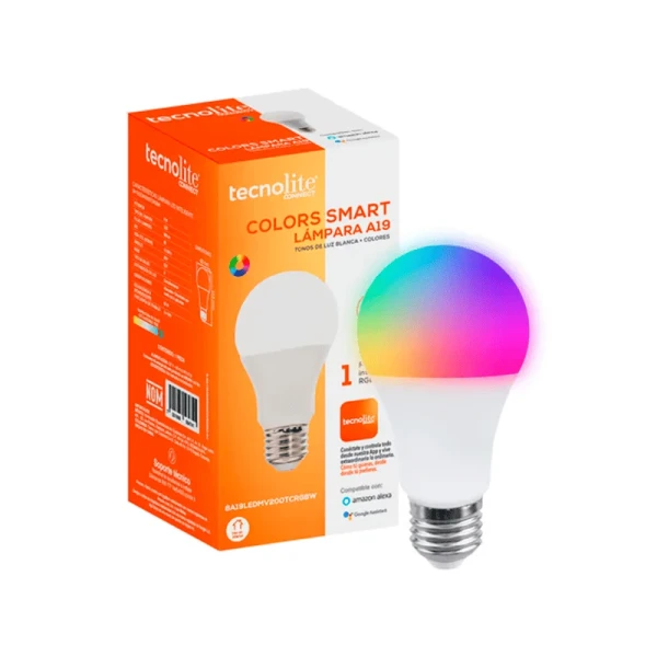 FOCO LED LUZ RGB + BLANCA