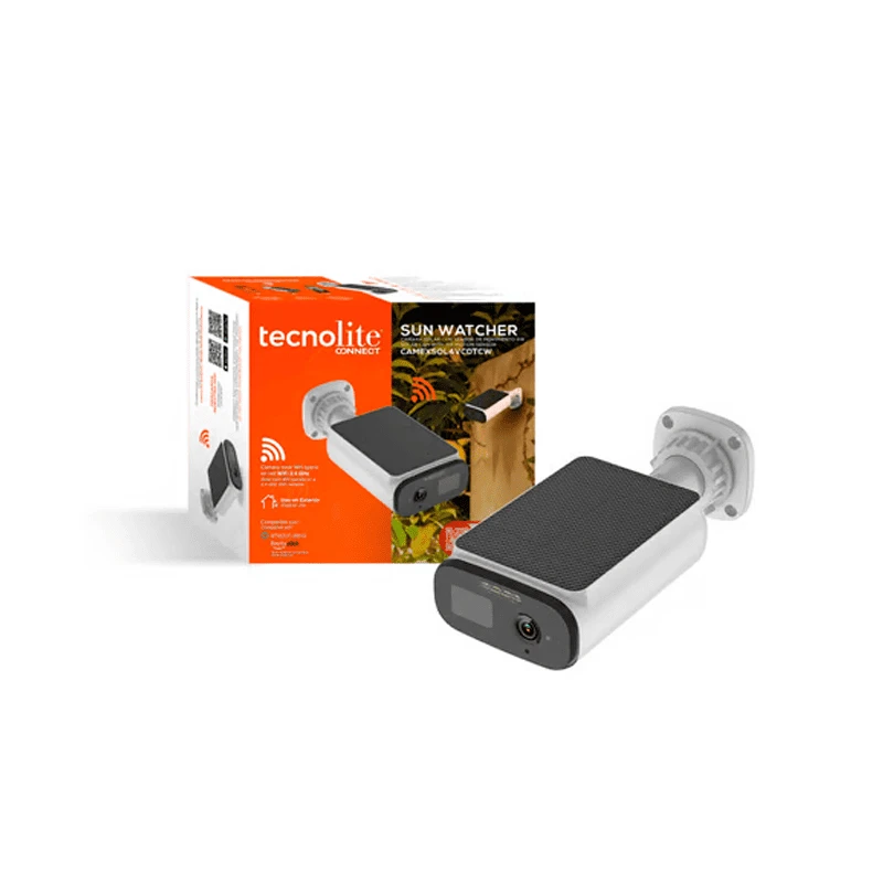 CÁMARA SOLAR 4MP CON LÁMPARA LED - Imagen 3