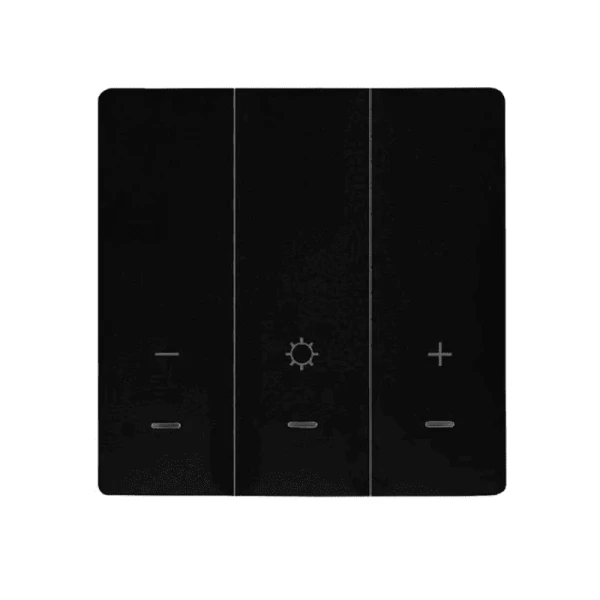 ATENUADOR 3 BOTONES COLOR NEGRO