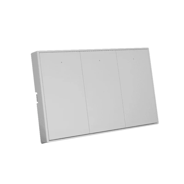 INTERRUPTOR CON 3 BOTONES BLANCO